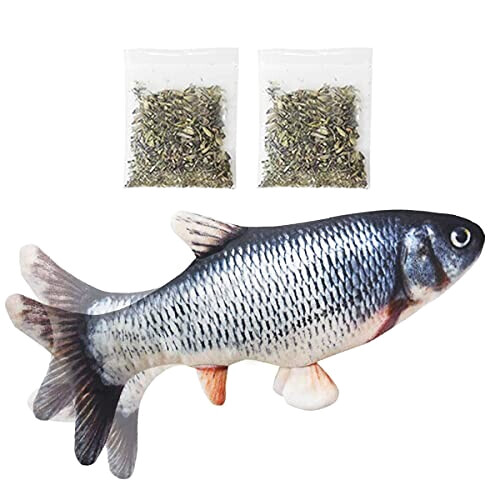 Peluche Poisson multicolore 30 cm