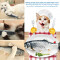 Peluche Poisson multicolore 28 cm - miniature variant 2