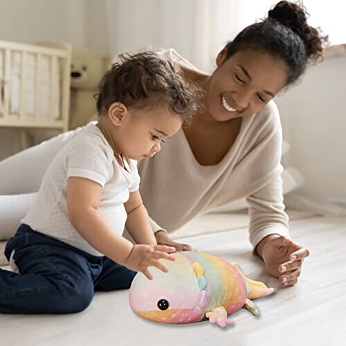 Peluche Poisson couleuré 46 cm variant 2 