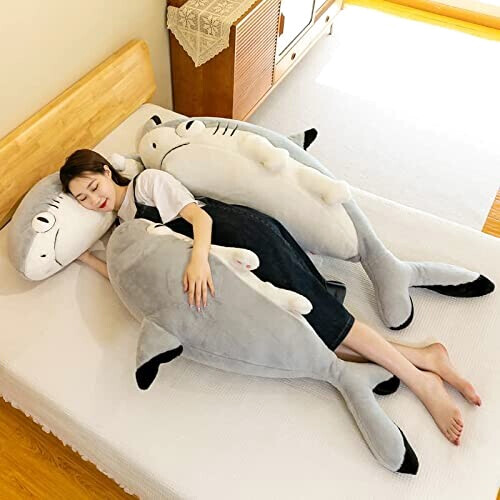 Peluche Poisson shark cat 70 cm variant 2 
