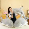 Peluche Poisson shark cat 70 cm - miniature variant 1