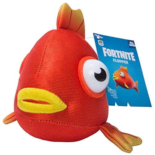 Peluche Poisson rouge 18 cm