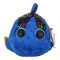 Peluche Poisson bleu 15 cm - miniature