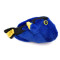 Peluche Poisson bleu 18 cm - miniature