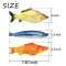 Peluche Poisson multicolore - miniature variant 1
