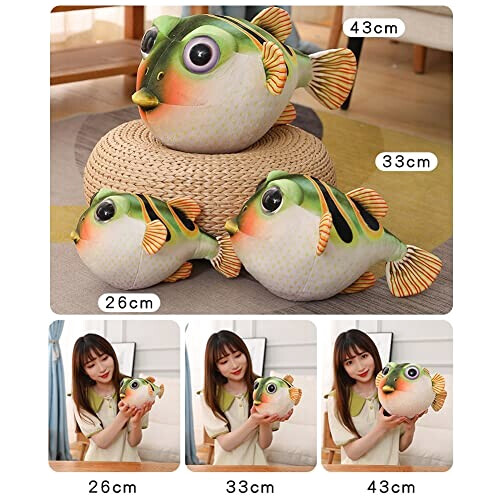 Peluche Poisson rosa 26 cm variant 3 