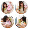 Peluche Poisson rosa 26 cm - miniature variant 3