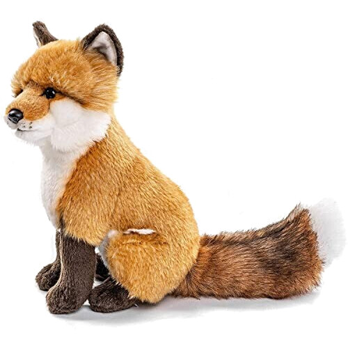 Peluche Renard marron blanc 27 cm variant 0 