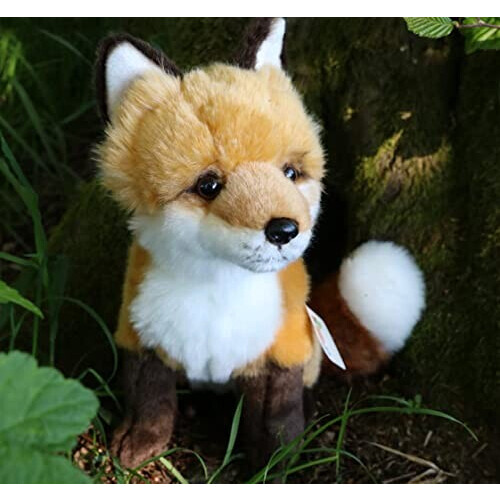 Peluche Renard marron blanc 27 cm variant 4 