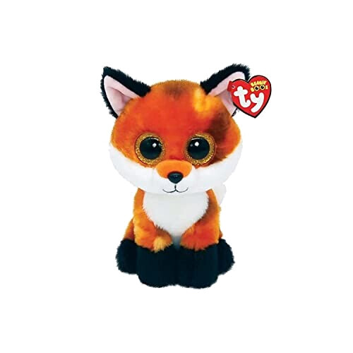 Peluche Renard orange 8.5x7 cm