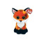 Peluche Renard orange 8.5x7 cm - miniature