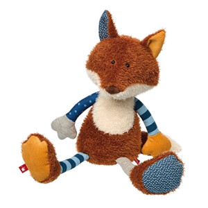 Peluche Renard marron 39x15 cm