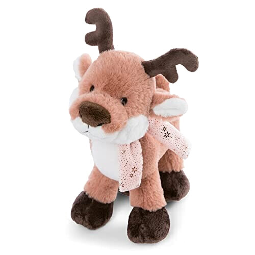 Peluche Renne marron 34 cm