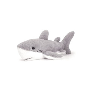 Peluche Requin grisblanc 18 cm