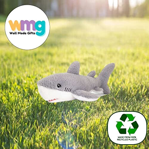 Peluche Requin grisblanc 18 cm variant 1 