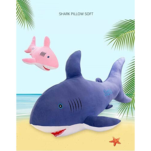 Peluche Requin rose 50 cm variant 3 