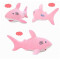 Peluche Requin rose 50 cm - miniature variant 2