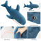 Peluche Requin 100 cm - miniature variant 1