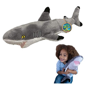 Peluche Requin noires 60 cm