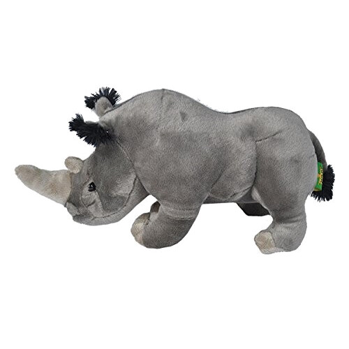 Peluche Rhinocéros gris 30 cm variant 2 