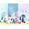 Peluche Rhinocéros bleu 35 cm - miniature variant 3