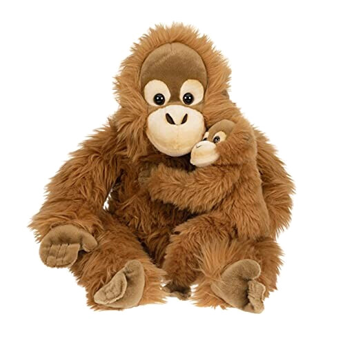 Peluche Singe marron 30 cm