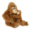 Peluche Singe marron 30 cm - miniature variant 1