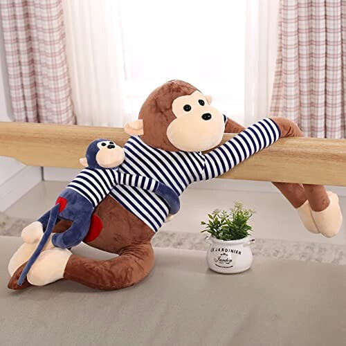 Peluche Singe marron foncé/ 75 cm variant 7 