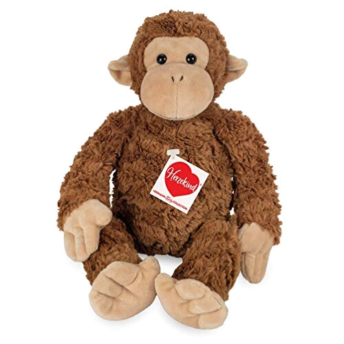 Peluche Singe marron 39 cm