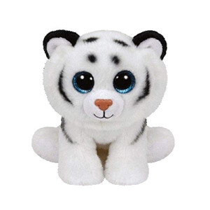 Peluche Tigre blanc and bleu 9x12 cm