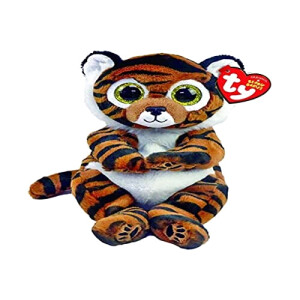 Peluche Tigre marron 9.5x13.5 cm