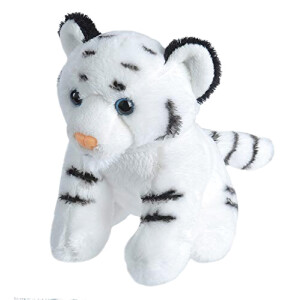 Peluche Tigre blanc 15 cm