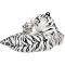 Peluche Tigre blanc 100 cm - miniature variant 1
