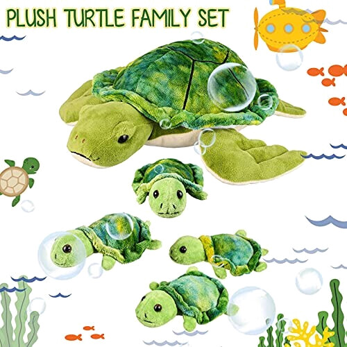 Peluche Tortue 30 cm variant 3 