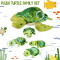 Peluche Tortue 30 cm - miniature variant 4