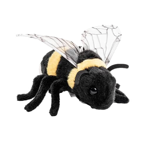 Peluche Abeille naturel 16 cm