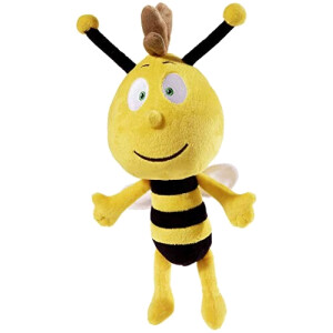 Peluche Abeille jaune/noir