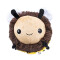 Peluche Abeille jaune/brun 18 cm - miniature variant 1