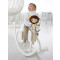Peluche Abeille jaune/brun 18 cm - miniature variant 4