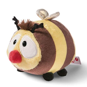 Peluche Abeille noires 17 cm