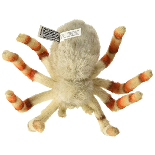 Peluche Araignée brun - blanc 24 cm variant 0 