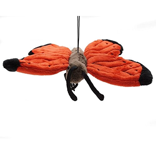 Peluche Papillon rouge variant 1 