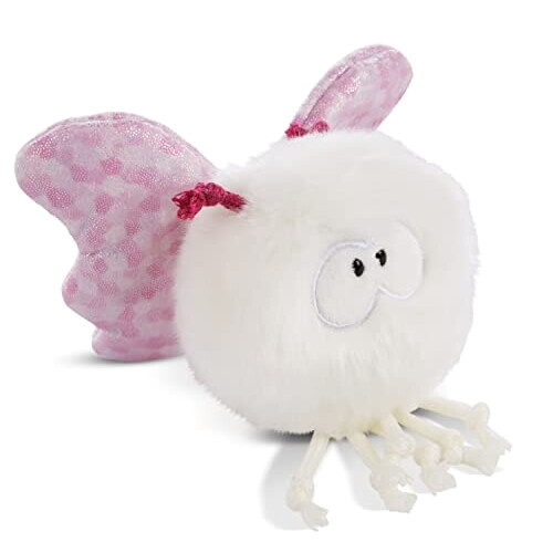 Peluche Papillon blanc 15 cm