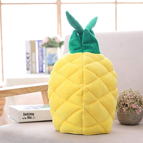 Peluche Ananas jaune + vert 35x26 cm variant 5 