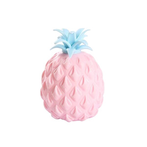 Peluche Ananas rose 8.5x2.5 cm