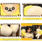 Peluche Banane jaune 41 cm - miniature variant 4