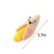 Peluche Banane jaune 14 cm - miniature variant 1