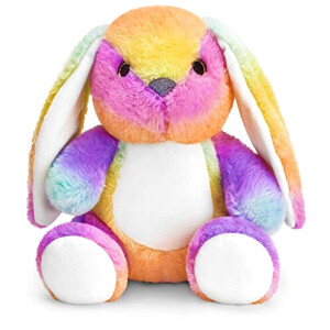 Peluche Arc en ciel multicolores 25 cm