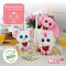 Peluche Coeur licorne wubby wub 15 cm - miniature variant 4