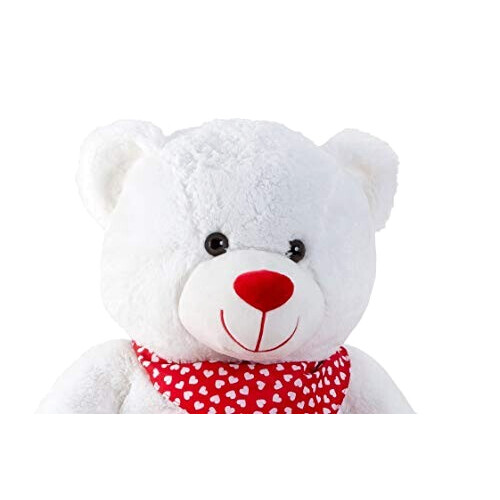 Peluche Coeur blanc 100 cm variant 1 